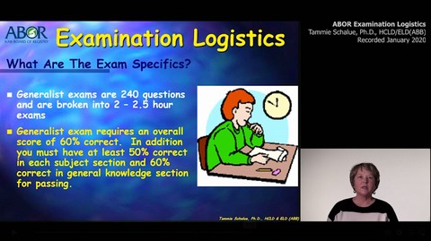 Application Process and Examination Logistics